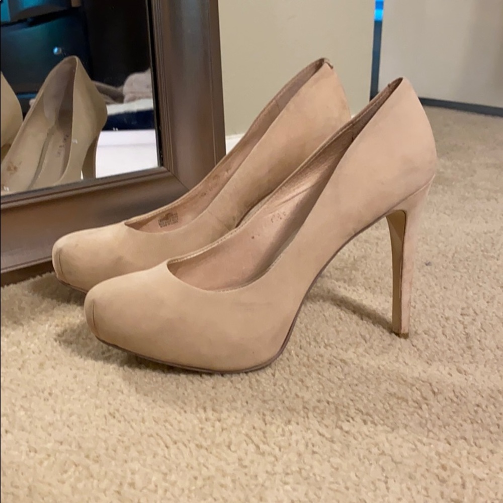 Gianni bini nude platform heels